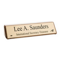 Solid Walnut Name Plate (10 1/2")